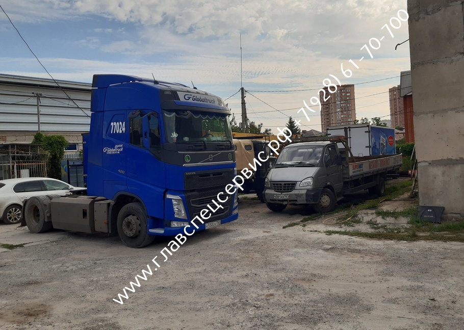Ремонт и техобслуживание европейских грузовиков VOLVO