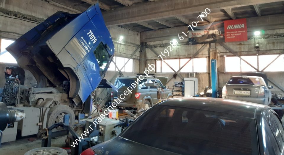Ремонт и ТО тягачей VOLVO